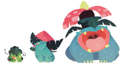 rhinocorn:  Everyone’s favourite fat flower dinosaurs! ✿