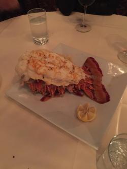 lifejoyaddict:  36oz Lobster tail… and yes it was still tender
