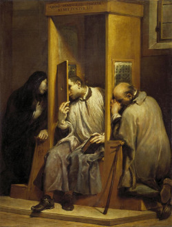 Giuseppe Maria Crespi, The Confessional
