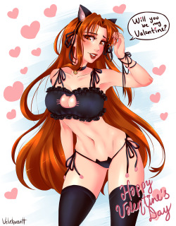 velvetqueenh: ♥ Happy Valentine’s Day ♥LOL - Leona in Cat