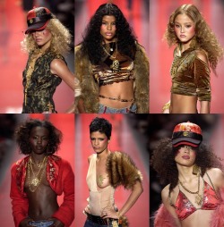 patric-dicaprio:  baby phat / fall 2002  what a year <3