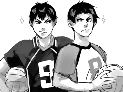 flunflun:  Kageyama and him long lost brother *-* I love both,