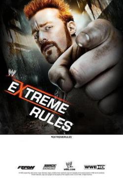 wwesource:  Promotional poster for WWE Extreme Rules featuring