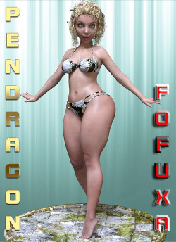 PENDRAGON is here with another new Character for you!  Fofuxa is a funny cartoon style character created for Genesis 3 Female  and Iray Render Engine, with separated head and body morphs and a  complete texture. She also has 5 eye options and 5 lip option