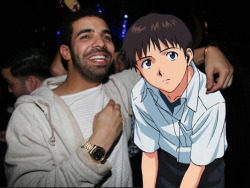 starlordmarth:  thug-shinji:  Shinji and Drake  Finally someone