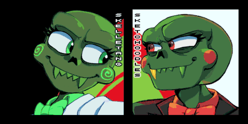 skelletang:Animated matching discord icons for me and @sketchoodles 