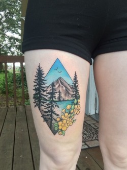 amethystdawson:  So, I got my first tattoo! 