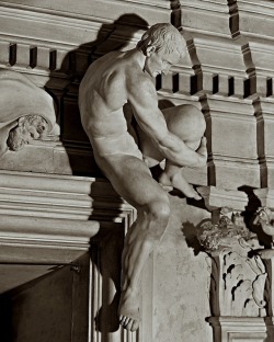 hadrian6:Seated Male Nude. 1686-96. Giacomo Serpotta. Italian