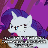 pia-chan:  fabulosity of best poneh gotta be shared!  Rarity