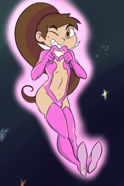 themanwithnobats:that one Star sapphire marco  nsfw ish  sketch