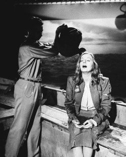 room42:  hollywoodlady: Tallulah Bankhead on the set of Lifeboat,