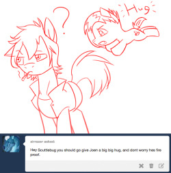 taboopony:  (Mod: I sure hope he is or this will get awkward