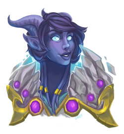 bylacey:  Last personal work for a bit. My old ret pally, Macabre!