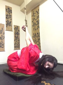 thevertigonetwork:    Kinbaku : Ren YagamiModel : Nozomi Asou