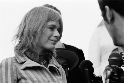 isabelcostasixties:  Marianne Faithfull, leaves Mount St Margaret