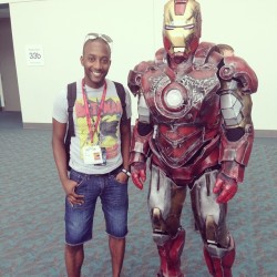 bad ass#Ironman cosplay! #SanDiegoComicCon #ComicCon (at San