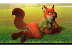 greyjaeger:Nick Wilde (deleted scene)  - by ZENX: