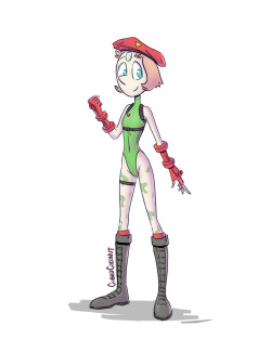 cubedcoconut:  Pearl rocking the Cammy cosplay   @slbtumblng
