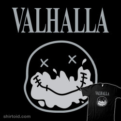 shirtoid:  Valhalla by Blair J. Campbell is ů for a limited