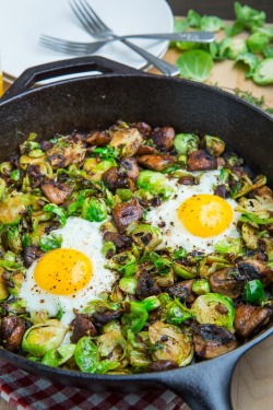 rhamphotheca:  foodffs:  Brussels Sprout and Mushroom Hash  Suddenly…