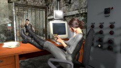 arnoldthehero:  Lara in prison NEW VIDEO!!! (53 sec) Â GFYCAT