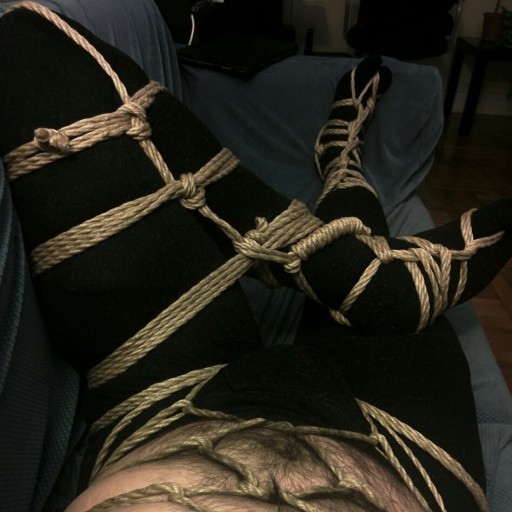 boshai: Bamboozled Quincy, August 2018 Rope and photography by