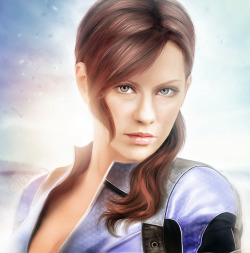 push-pulse:  Jill Valentine from RE. She’ll be look like that