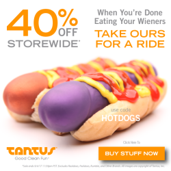 submissivefeminist:  40% off Tantus toys!While I honestly can’t