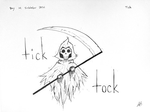 starwell101:  Inktober Day 15: Tick