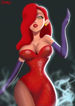mdetector5:  Jessica Rabbit by MZ09  I really like how adorable