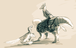 vcr-wolfe: birdologist:  a little thing based on some worldbuilding