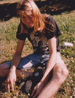  Kurt playing with his pet turtles. 