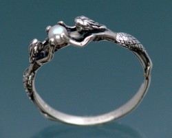  Twin Mermaid Ring Mermaids are one of the most widely known