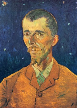 artist-vangogh:  Portrait of Eugene Boch, 1888, Vincent van GoghMedium: