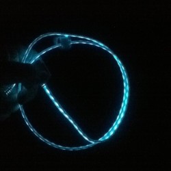 Just got home from work lol got a new iPod charger, and it lights