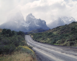 maidinmontana:  on the road to Torres del Paine by Charlie Xia