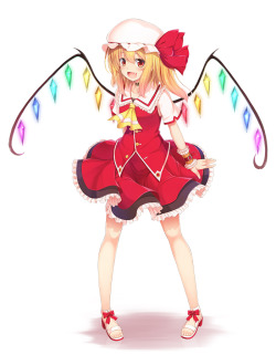 flandre scarlet (touhou) drawn by benitsuki tsubasa - Danbooru