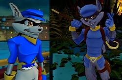 skiffykitten:  Sly Cooper Old and New