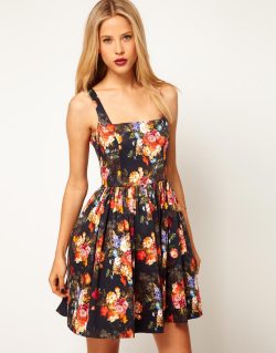 fyeahoffbrand:  : Flower Print dress by ASOS (37,50€) Might