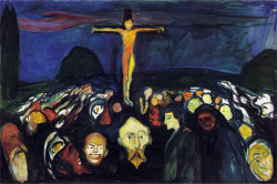 curache:  Golgotha by Edvard Munch, 1900 