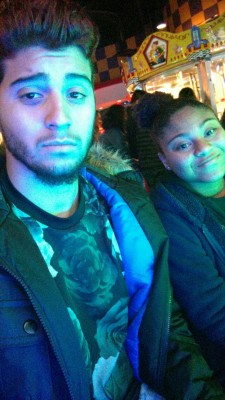 The lil sis and I. What can I say? It runs in the family