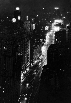vintagegal:  Times Square from Above by Samuel H. Gottscho, 1932