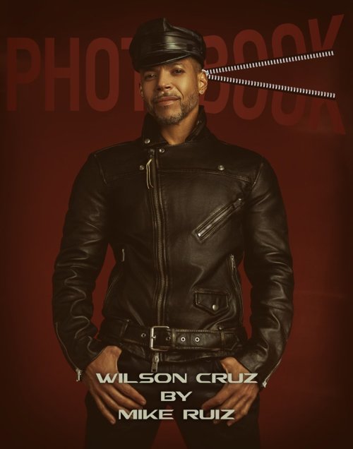 bajoranhughculber:Wilson Cruz for Photobook Magazine by Mike
