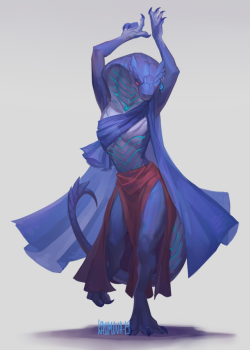 kasimova-dariia: Sethrak dancer, speed paint commission