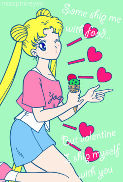 eternal-sailormoon:  eternal-sailormoon:   Morgan, happy Valentine’s