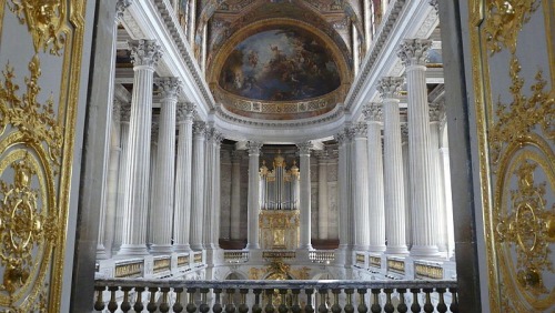 miss-mandy-m: Chapel of the Palace of Versailles, France.   Next time