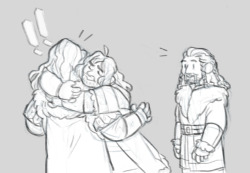 pinkmilkbutt:  a long time ago someone requested kili hugging