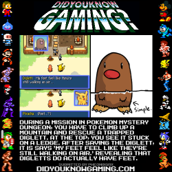 didyouknowgaming:  Pokemon Mystery Dungeon. http://www.youtube.com/watch?&v=pjyPNVg7dRU