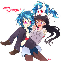  Happy Birthday! Have a great and happy day~ X)  Words cannot