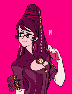 fiolina: bayonetta!